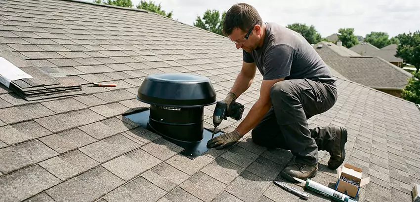 Roof Vent Fan Installation in Hermitage