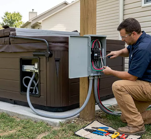 Professional Hot Tub Electrical Installation: Your Local Spa Wiring Team in Hermitage, TN