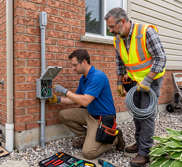 Professional Outdoor Outlet Installation: Your Local Exterior Wiring Team in Hermitage, TN